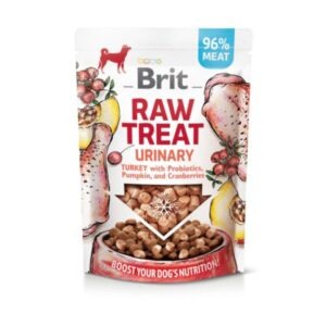 Brit Raw / Dog Treat / For Urinary Health / Turkey Flavor – 40 Gram